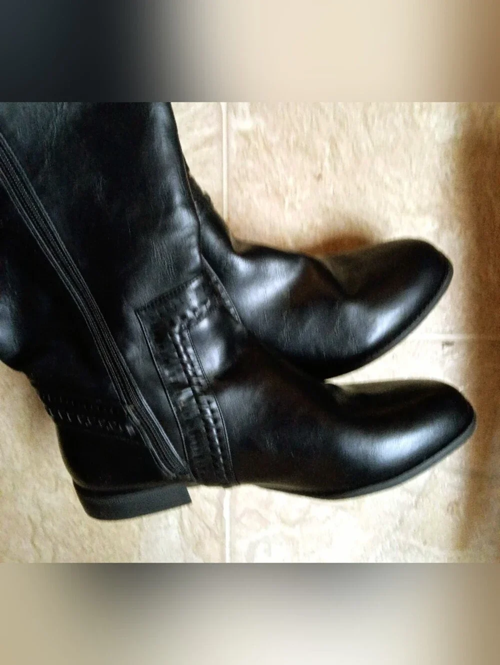 NWT comfortveiw Malina wide calf knee high boots